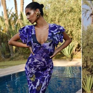 XS Rat and Boa Lucille Dress- like new